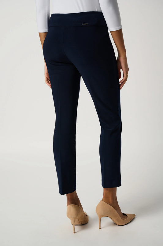 Women's Classic Cropped Pant 27" in Midnight Navy by Joseph Ribkoff