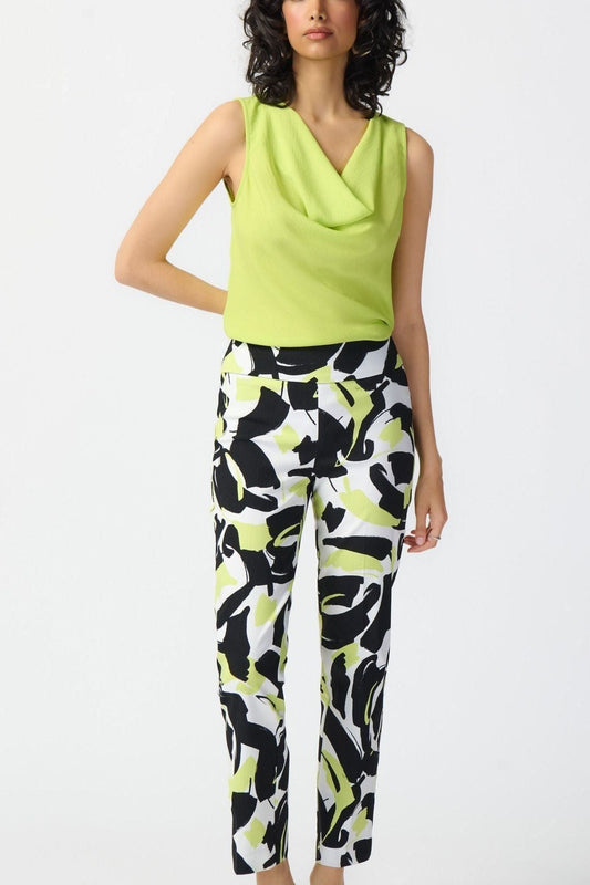 Final Sale Abstract Print Millennium Pull-On Pants - Joseph Ribkoff