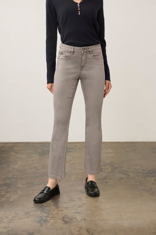 Olivia Boot Ankle Jean in Stone Grey by French Dressing Jeans