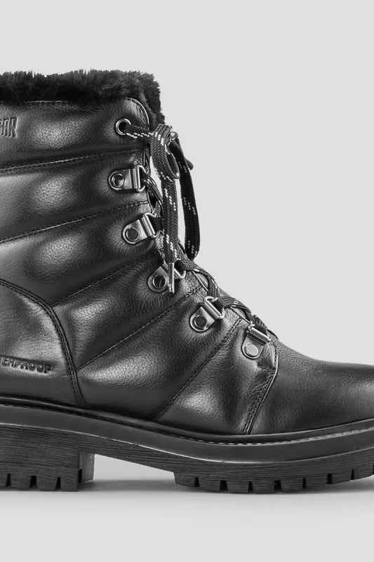 Women's Vantage Black Leather Boot by Cougar