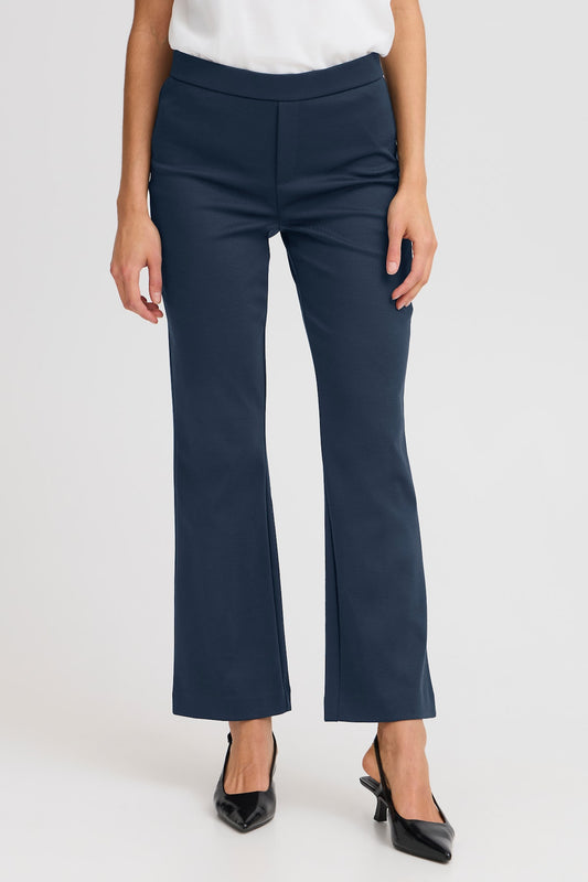 Women's Dark Navy Pant by Fransa