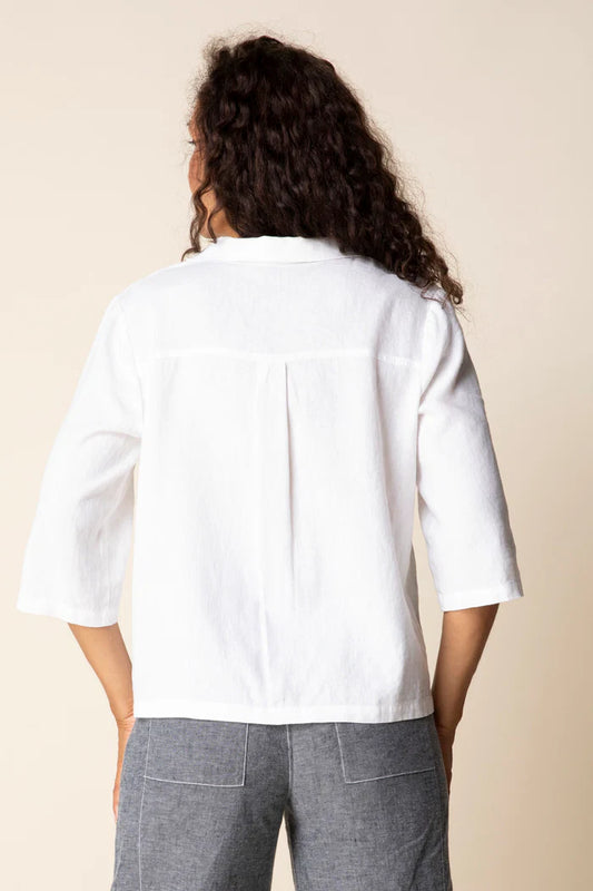 Favorite Camp Shirt (White) by Habitat Clothing