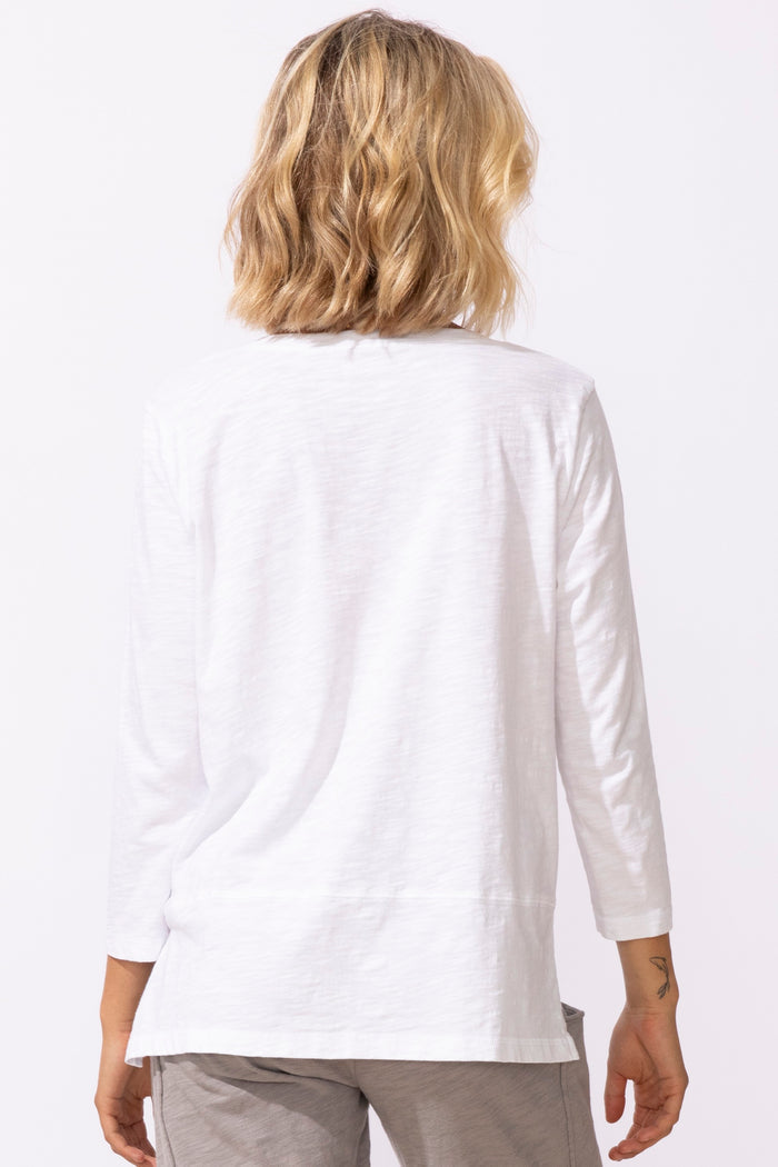 Impressionist Sunflower High Lo Top (Kiwi or White) - Escape by Habitat