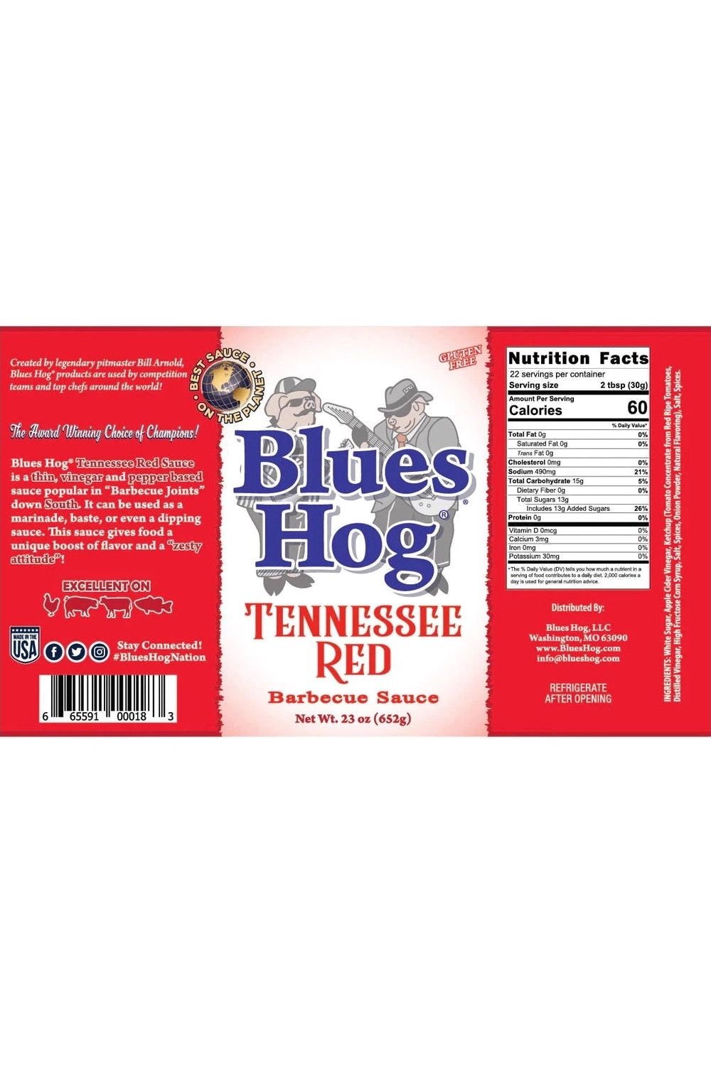 Blues Hog Tennessee Red Sauce