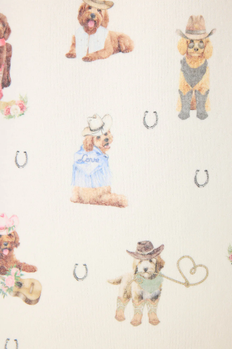 Ruff On The Range Cowboy Dogs Tank Top by PJ Salvage