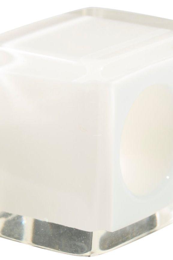 Bliss VIVE (White) Cube Bead - for Zsiska Cord Necklace