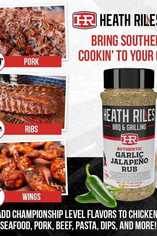 Heath Riles Garlic Jalapeno Rub