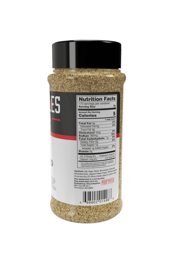 Heath Riles Garlic Jalapeno Rub
