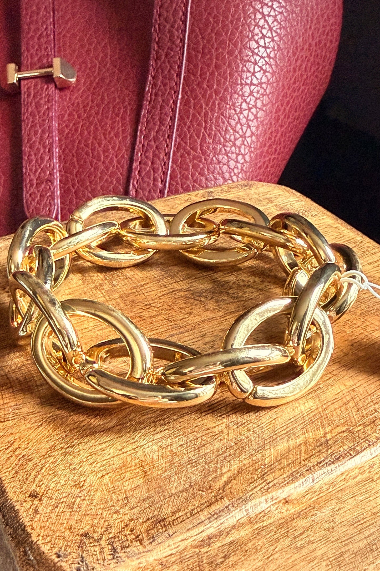 Chain Link Stretch Bracelet by Merx Fashion