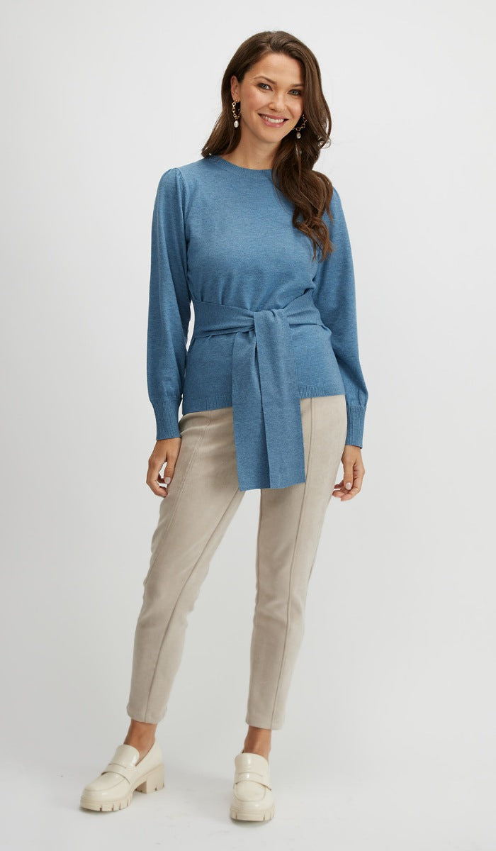 Belted Sweater By Emproved Clothing