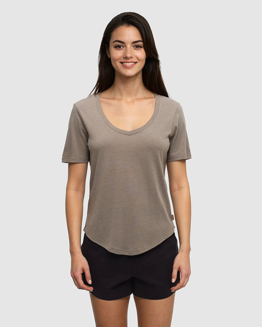 Brackley T-Shirt by in Clay Heather Tentree