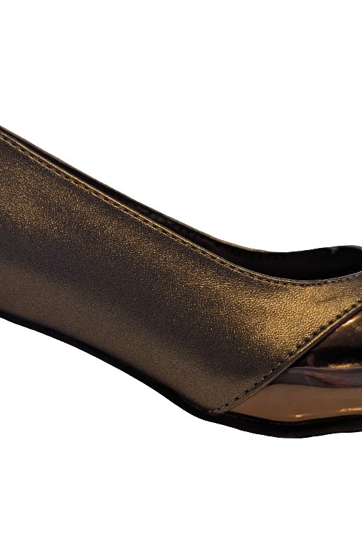 Women's Silver Grey Dress Shoe by Stefania Italy