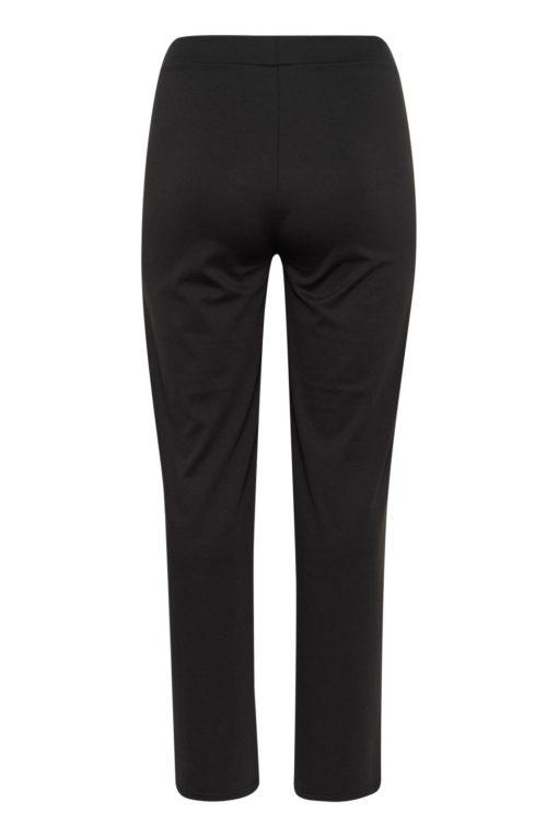 Jenna Wide Leg Black Pant by Kaffe Curve