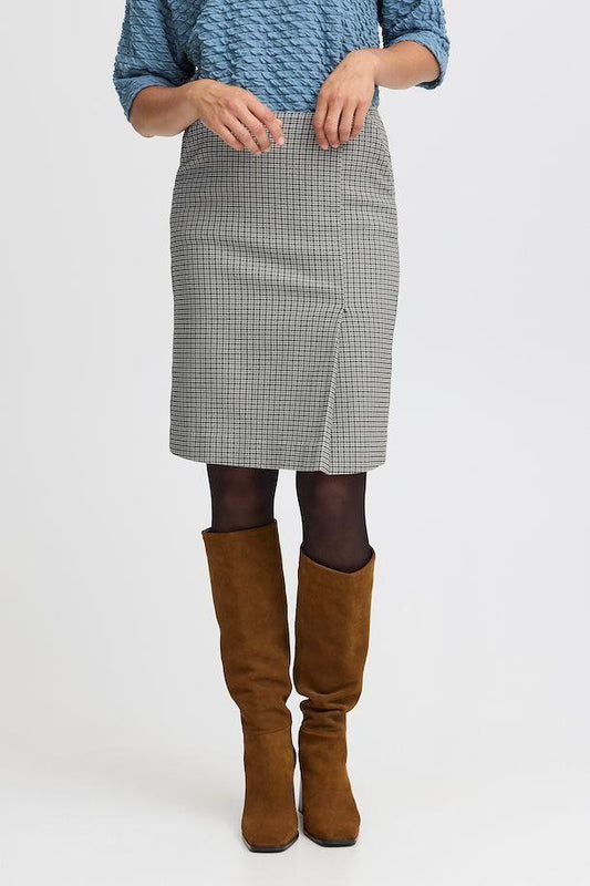 Classic Plaid Skirt by Fransa