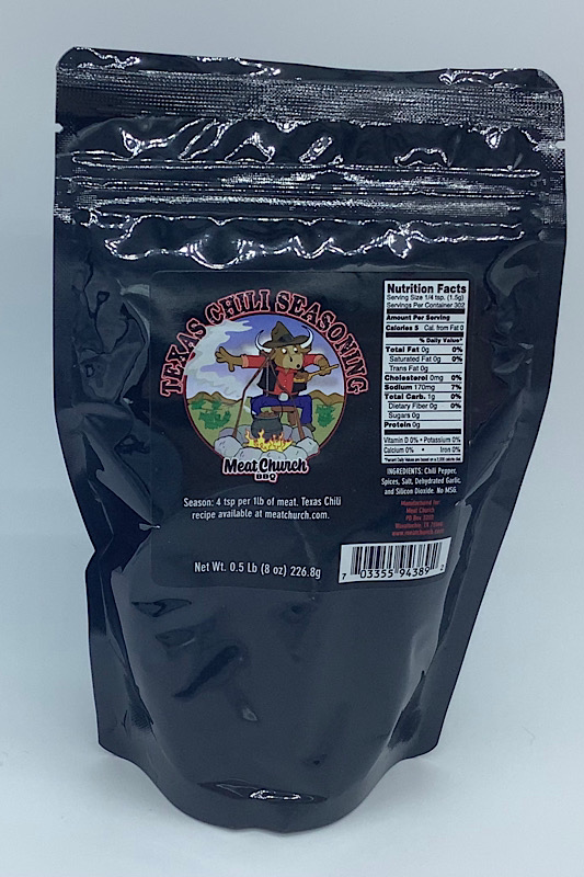 Meat Church Texas Chili Seasoning 8 oz