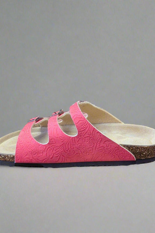 Viking Sandals - Women's Sandal Banff in Crimson Emboss