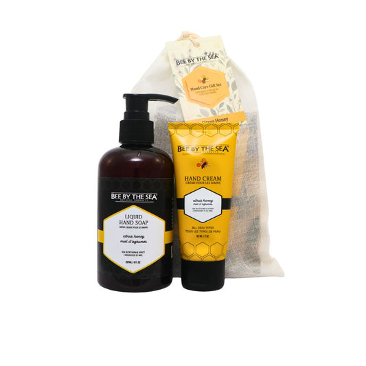 Bee By The Sea Hand Care Gift Set in Citrus and Honey