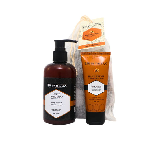 Bee By The Sea Hand Care Gift Set in Hydrating Honey Almond