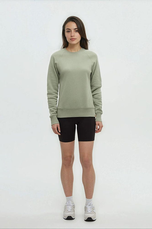 (Coming Soon) Women's Elm Crew in Light Moss by Tentree