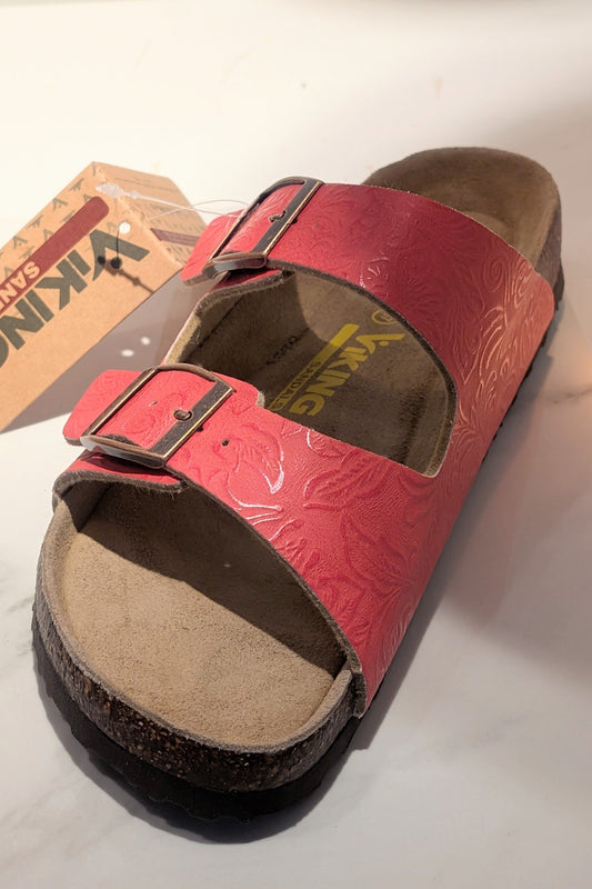 Viking Sandals - Women's Sandal Chatham in Crimson Emboss