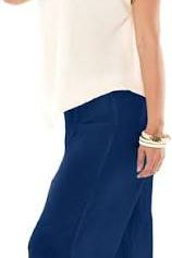 Women's Lightweight 100% Cotton Gauze Cloud Pant in Azul Blue by Oh My Gauze!
