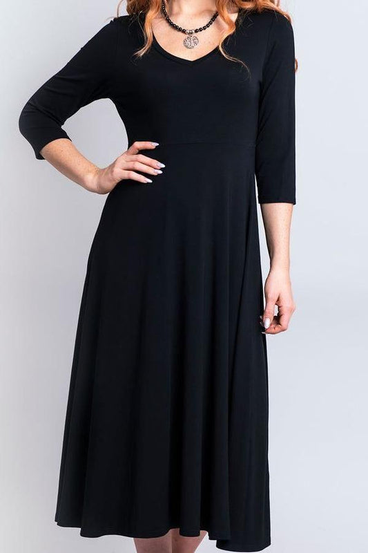 Soul Long Black Dress,by Blue Sky Clothing