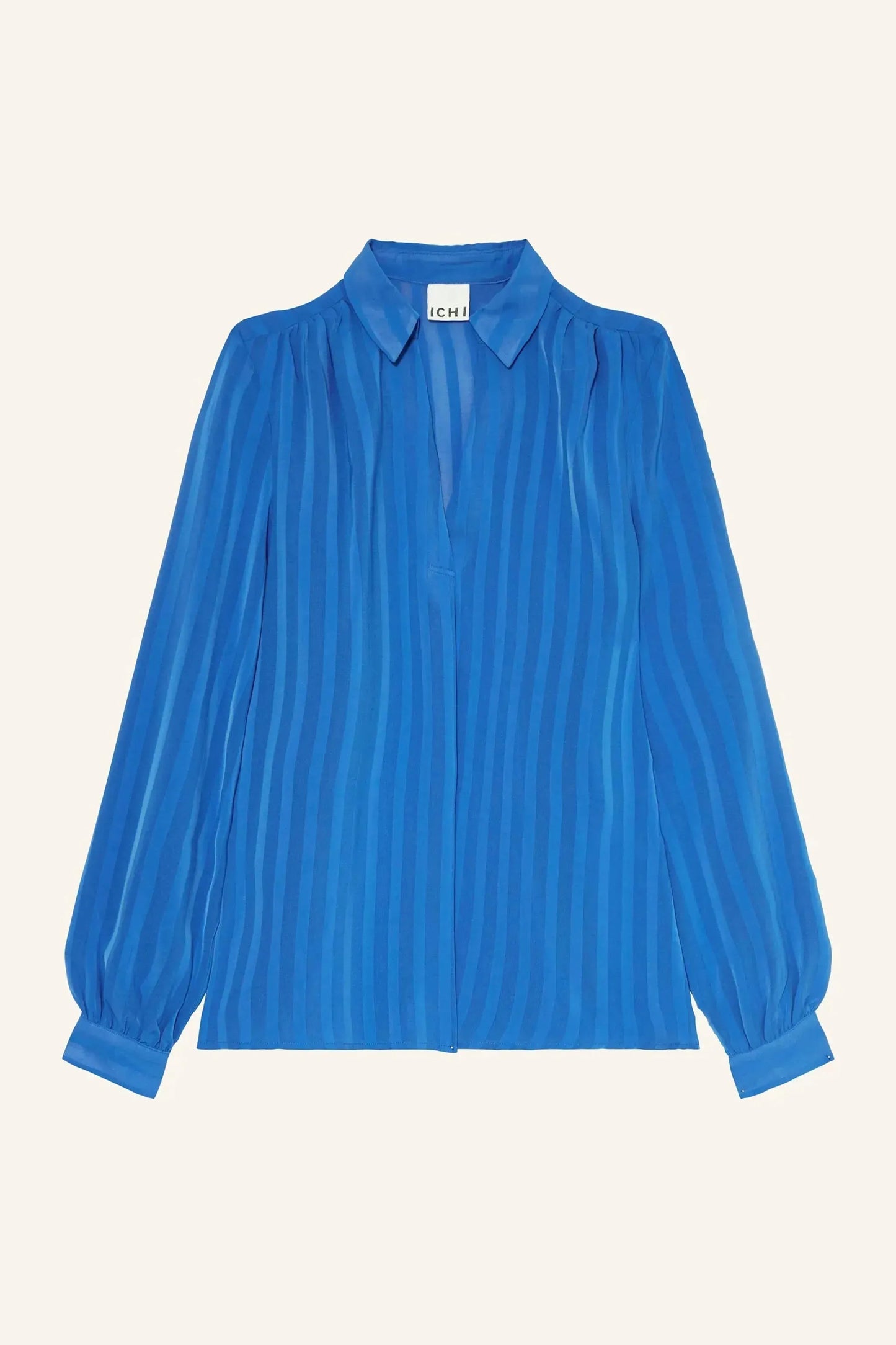 Pullover Blouse in Blue by ICHI