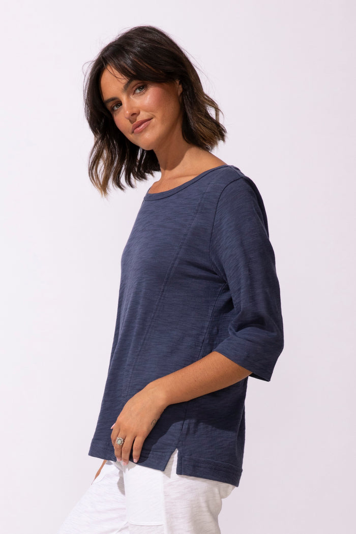 Peruvian Cotton Magic Tee (Navy) - Escape By Escape by Habitat