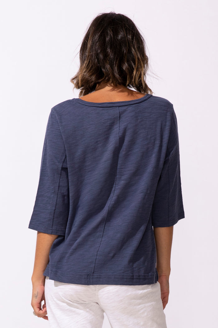 Peruvian Cotton Magic Tee (Navy) - Escape By Escape by Habitat