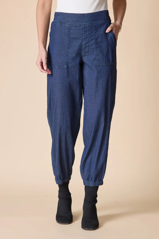 Jackson Jogger Denim by Habitat Clothing in Dark Denim