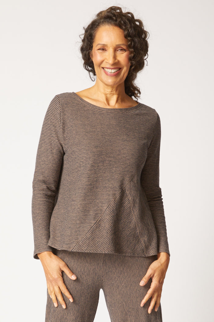 Women's Pasadena Stripe Huntington Top by Habitat Clothes