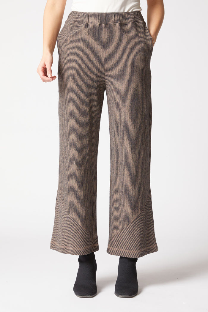 Women's Pasadena Stripe Veranda Pant in Truffle by Habitat
