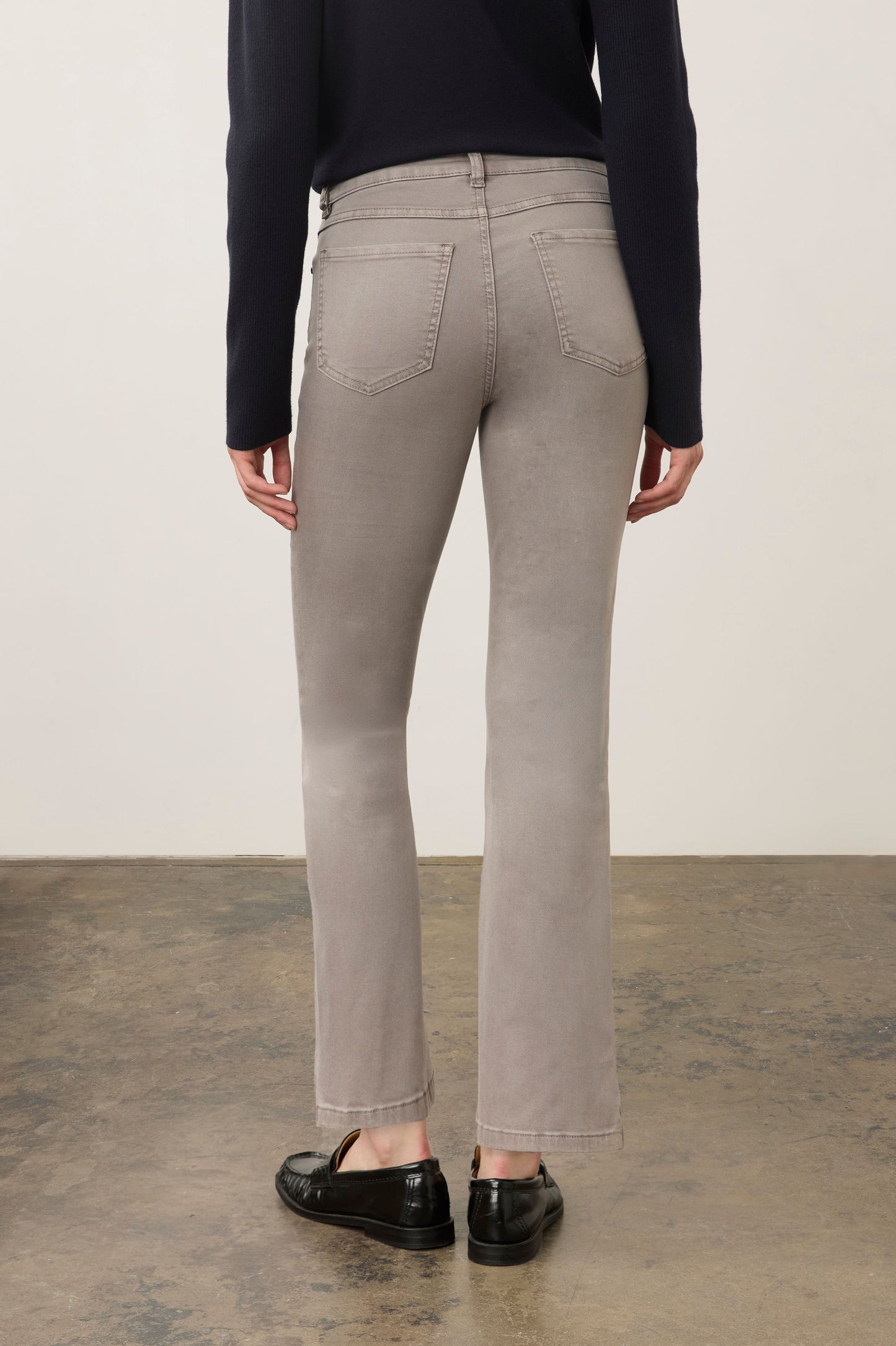 Olivia Boot Ankle Jean in Stone Grey by French Dressing Jeans