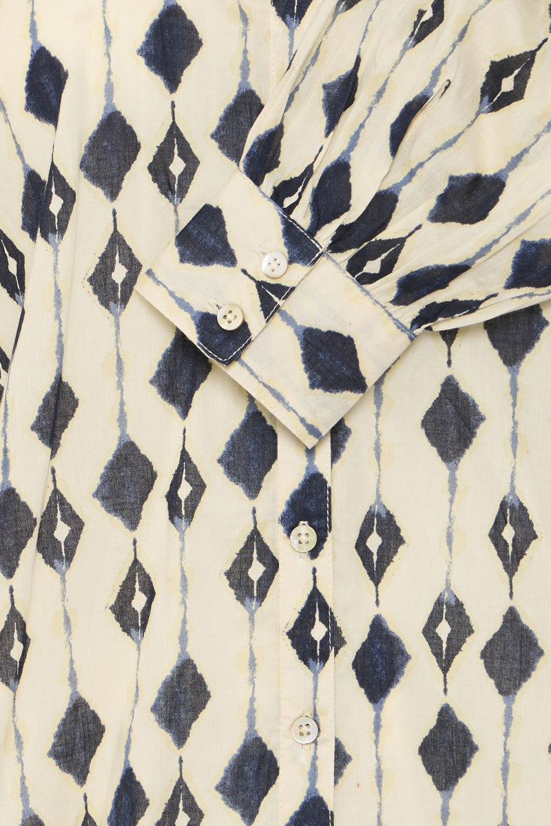 Women’s Ikat Button Up Blouse