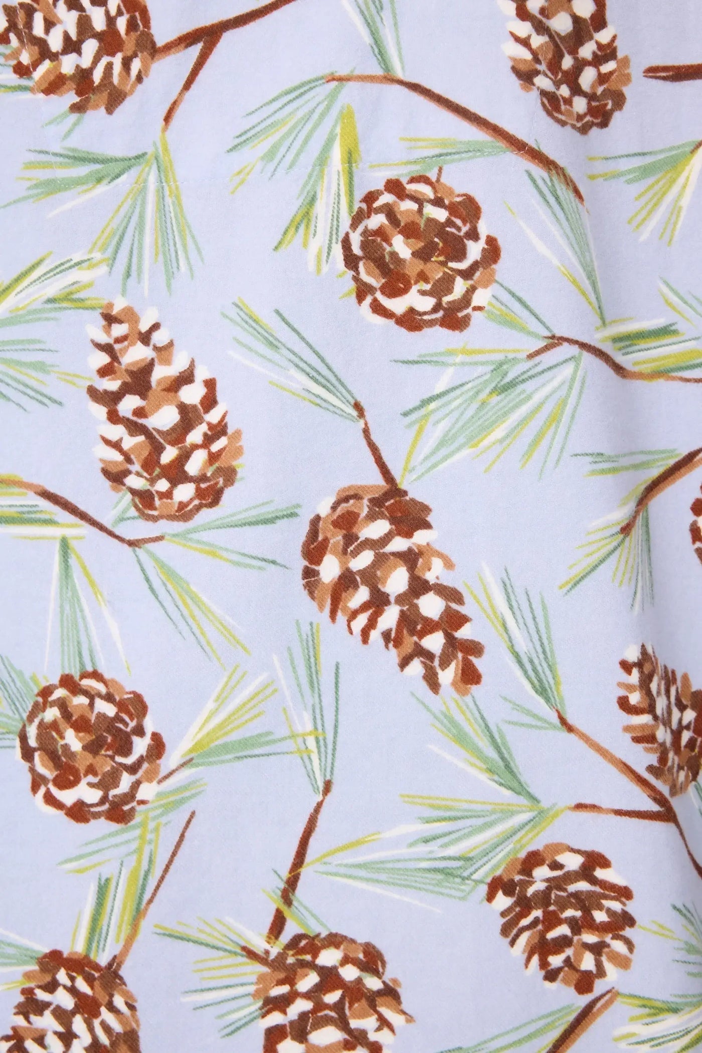 Feelin’ Pine Winter Print in Blue Whisper by PJ Salvage