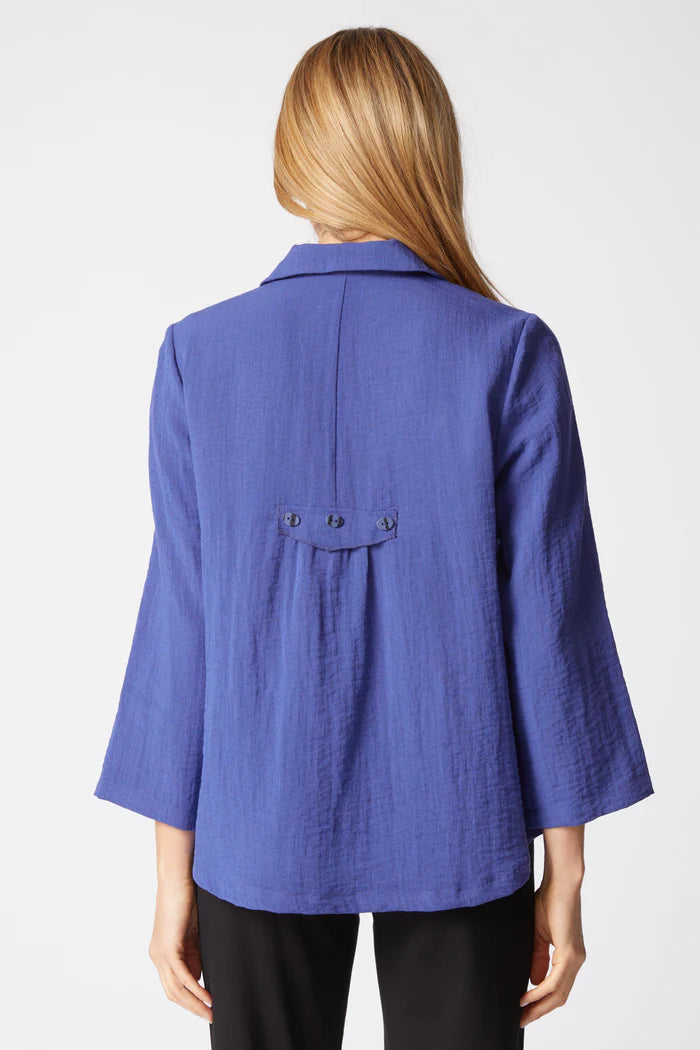 Women's Express Travel Pleat Back Jacket in Midnight by Habitat Clothing