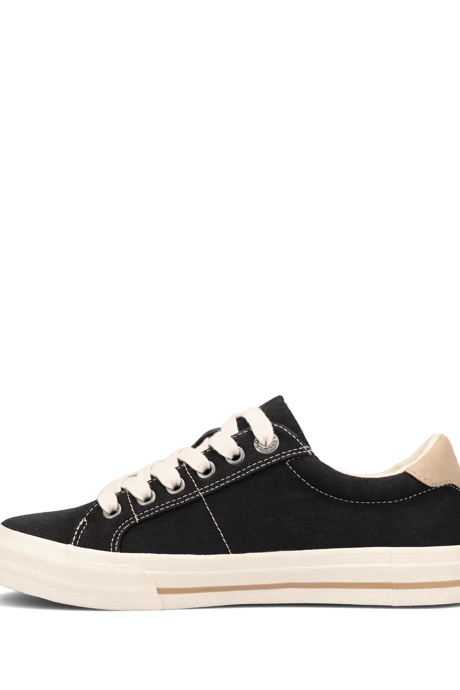 Women's Z Soul Canvas Shoe in Black/Tan by TAOS