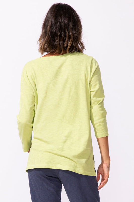 Impressionist Sunflower High Lo Top (Kiwi or White) - Escape by Habitat