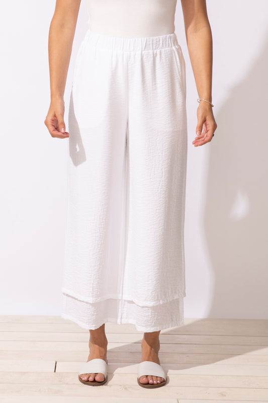 Double Layer Pant (White) - Escape by Habitat Clothing