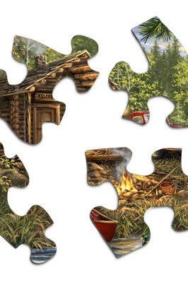 Cozy Cabin Life 500pce Puzzle by Springbok