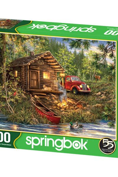 Cozy Cabin Life 500pce Puzzle by Springbok