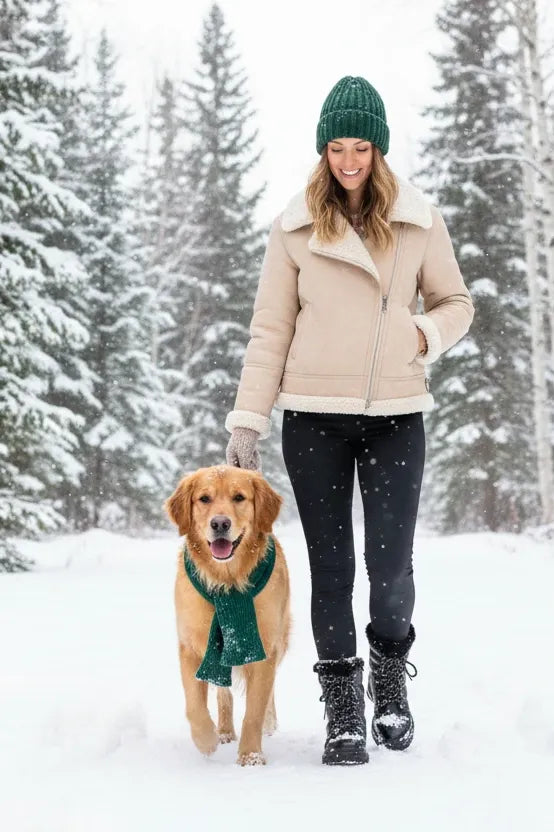 Women's Vantage Black Leather Boot by Cougar