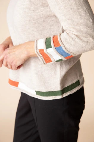 Sand & Sea Pullover in Harbour Dove Beige by Habitat Clothing