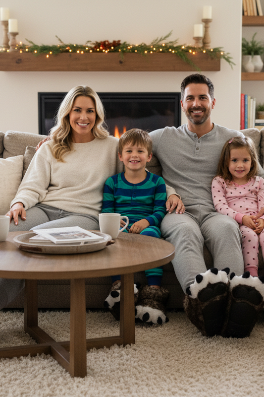 Wolf Paw Slipper from Millie + Moose