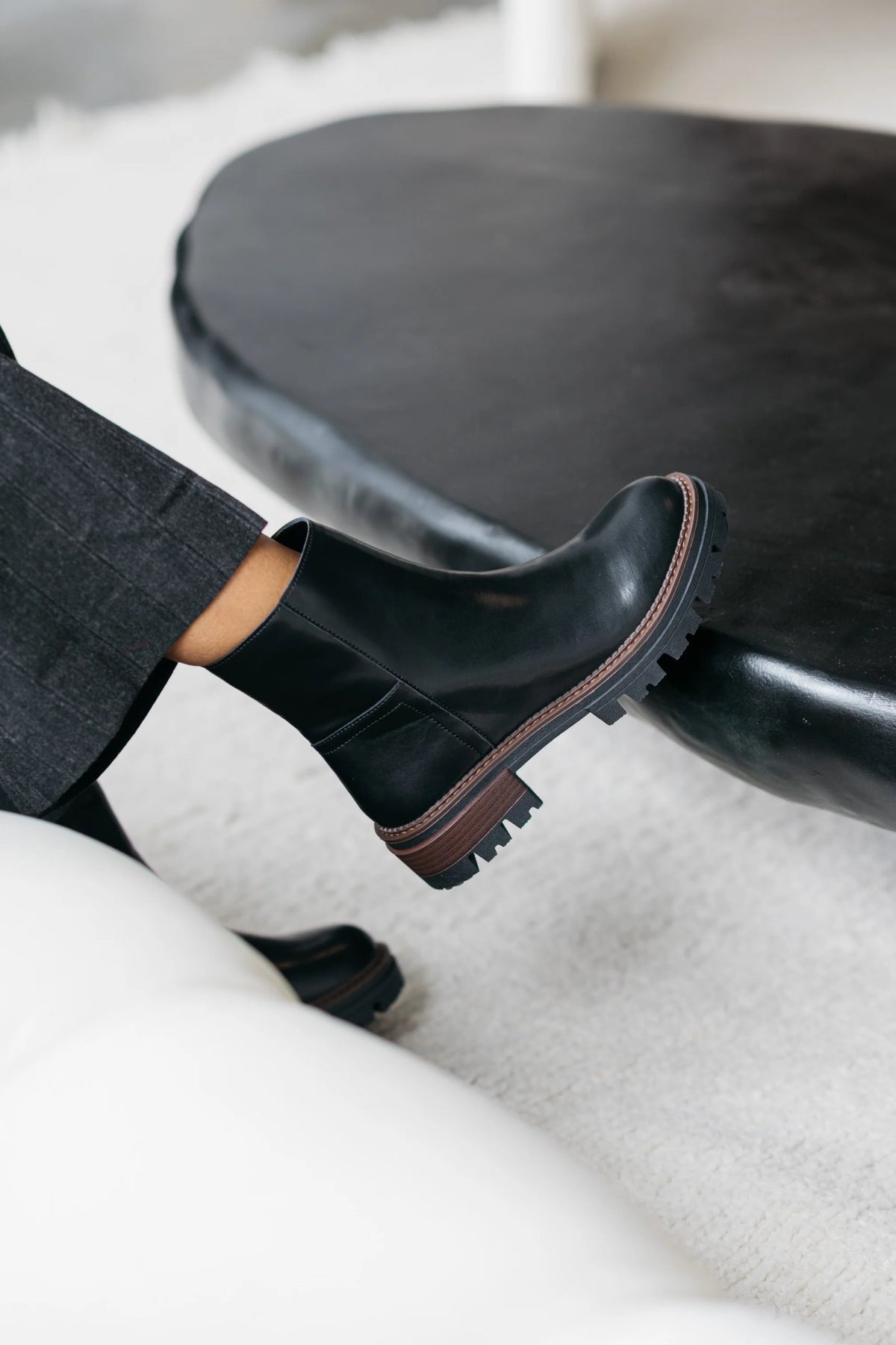 Women's Amelia Boot by Aqua Diva in Black AD 1661