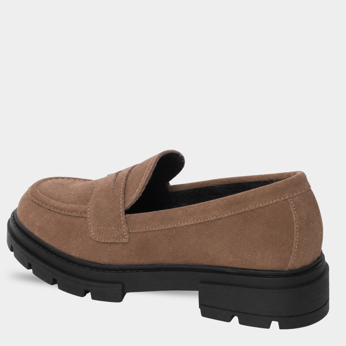 Women's Laurel Loafer by Aqua Diva in Taupe