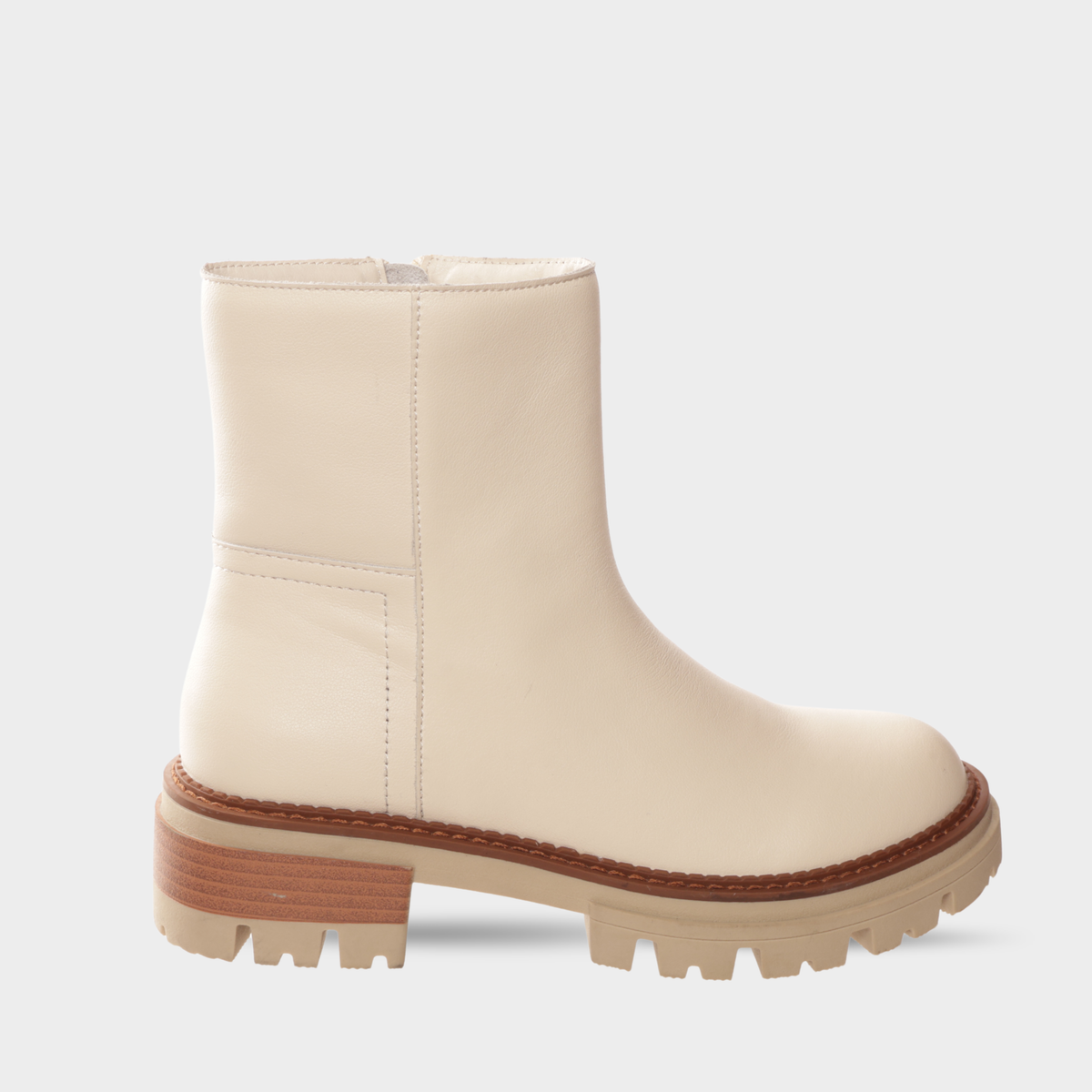 Women's Amelia Boot by Aqua Diva in Beige AD 1661
