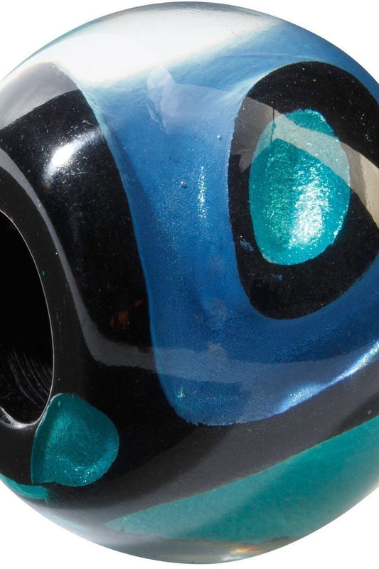 Glitz (Butterfly/Blue/Turquoise) Bead - Bliss by Zsiska