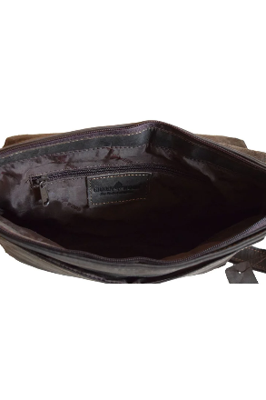 Smart Messenger Bag Steven 13’’ in Brown