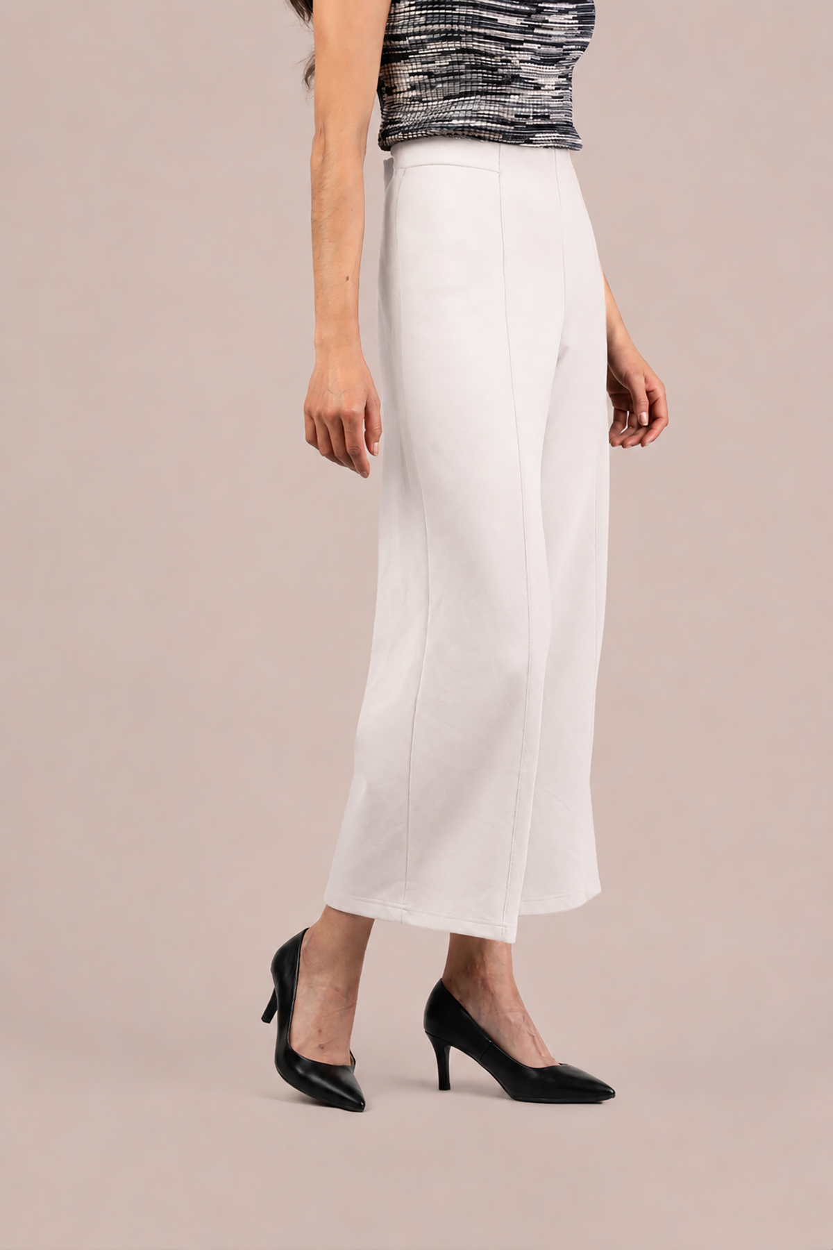 Cloud Straight As It Seams Pant - in Ecru by Sympli